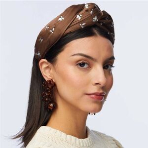 Lele Sadoughi Women's Greta Honeybee Embellished Velvet